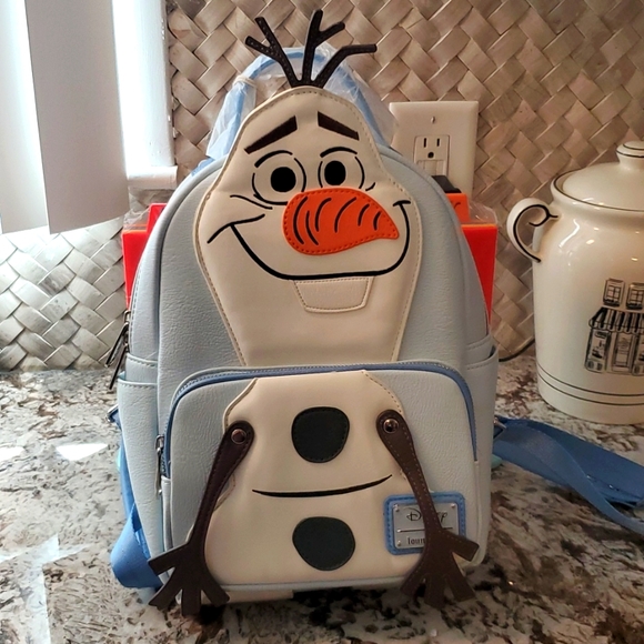 Loungefly Bags Disney Olaf Loungefly Backpack Poshmark